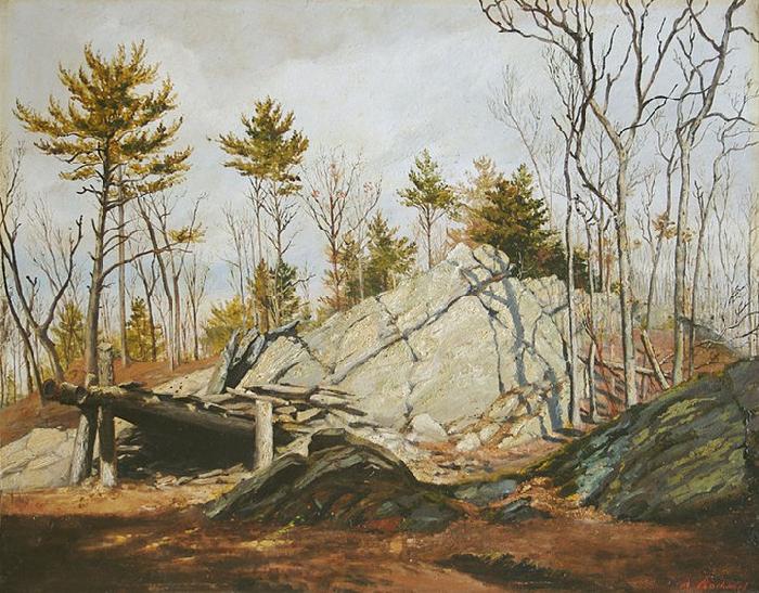 Alexandre Rachmiel Autumn Landscape oil painting image